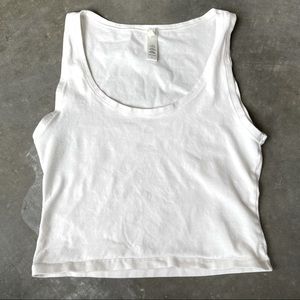 SKIMS BONE COTTON TANK SIZE L